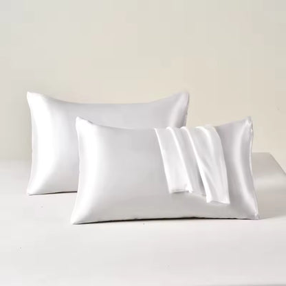 Luxury Satin Pillowcase Set (2 Pack) – Smooth, Breathable & Gentle on Hair and Skin (SB10)