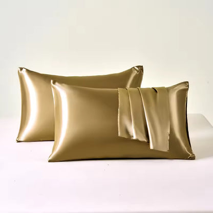 Luxury Satin Pillowcase Set (2 Pack) – Smooth, Breathable & Gentle on Hair and Skin (SB10)
