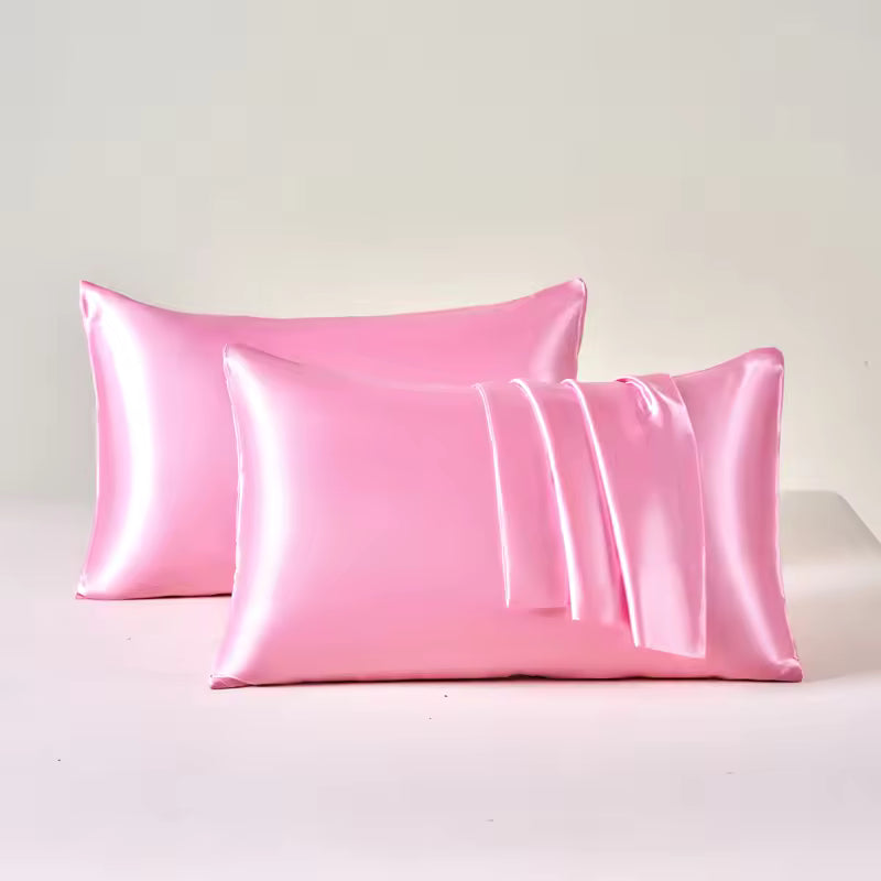Luxury Satin Pillowcase Set (2 Pack) – Smooth, Breathable & Gentle on Hair and Skin (SB10)
