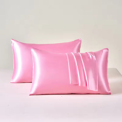Luxury Satin Pillowcase Set (2 Pack) – Smooth, Breathable & Gentle on Hair and Skin (SB10)