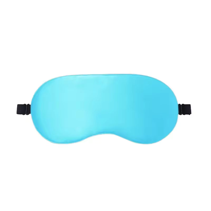 Contoured Satin Blackout Sleep Mask (SB09)