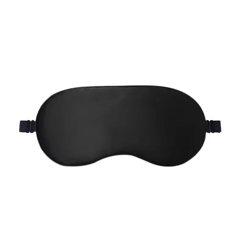Contoured Satin Blackout Sleep Mask (SB09)