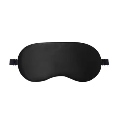 Contoured Satin Blackout Sleep Mask (SB09)