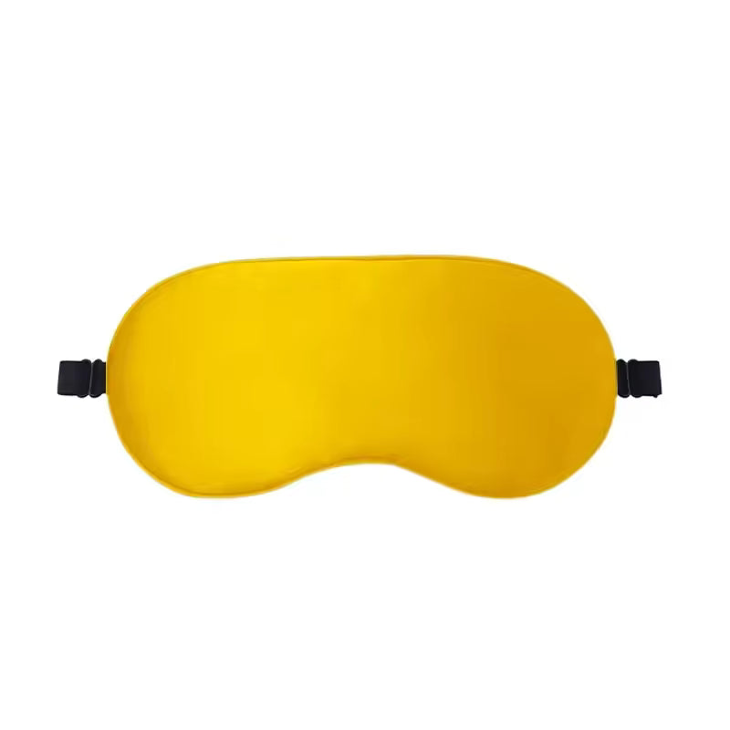 Contoured Satin Blackout Sleep Mask (SB09)