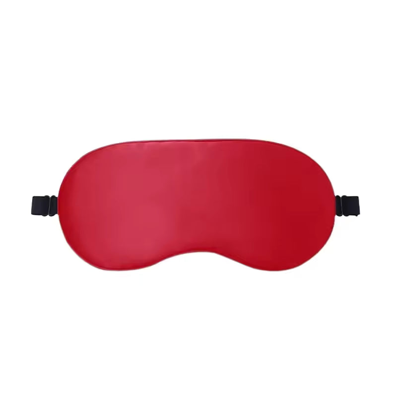 Contoured Satin Blackout Sleep Mask (SB09)