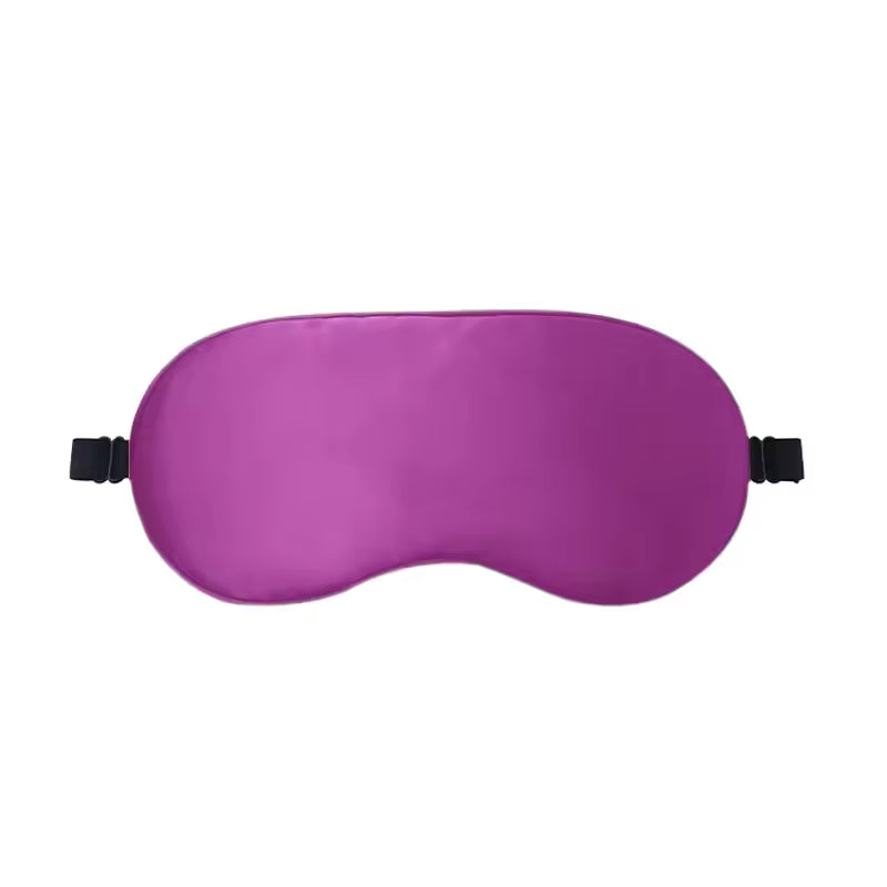 Contoured Satin Blackout Sleep Mask (SB09)