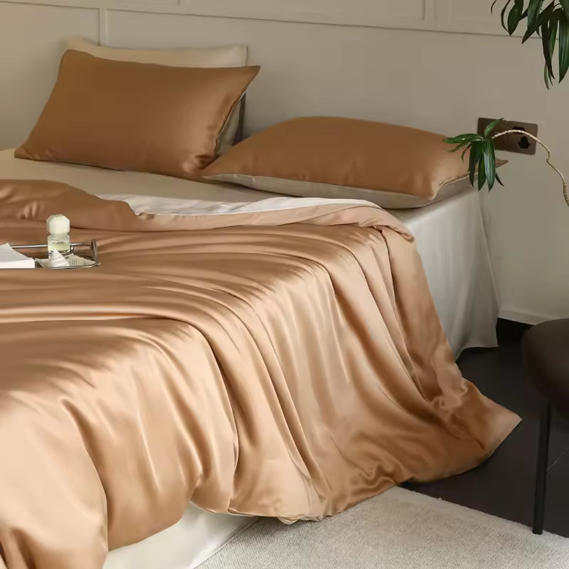 2-Piece 23 Momme Mulberry Silk Pillowcase Set – Envelope Closure (SB61)