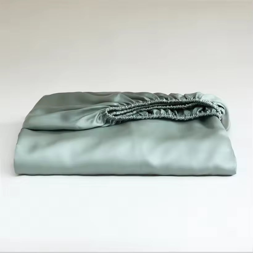 23 Momme Mulberry Silk Fitted Sheet – 30cm Deep Pocket (SB52)