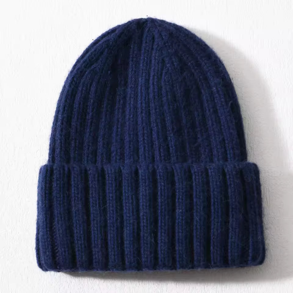 Satin Lined Cashmere Beanie – Stay Warm Without Damaging Your Hair (SB06)