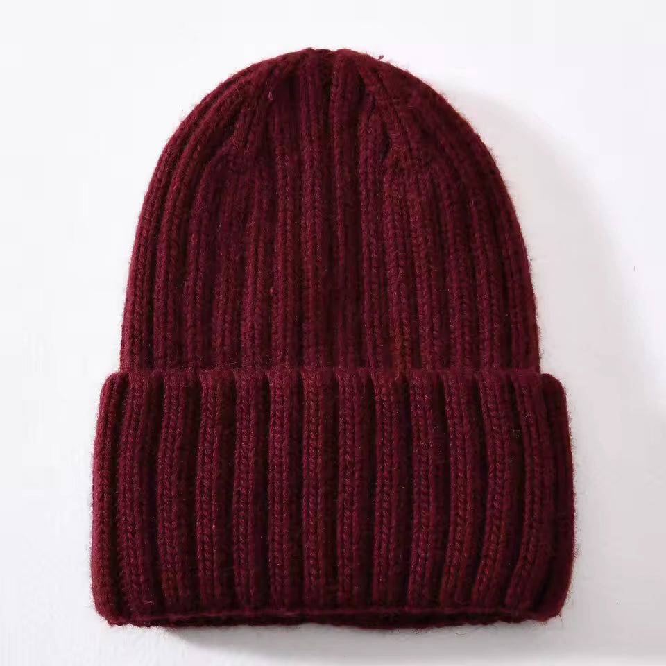 Satin Lined Cashmere Beanie – Stay Warm Without Damaging Your Hair (SB06)