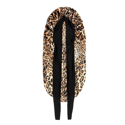 Extra-Large Satin Sleep Bonnet for Long Hair (SB07)