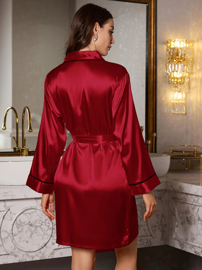 Silky Short Slip Nightgown (SB15)