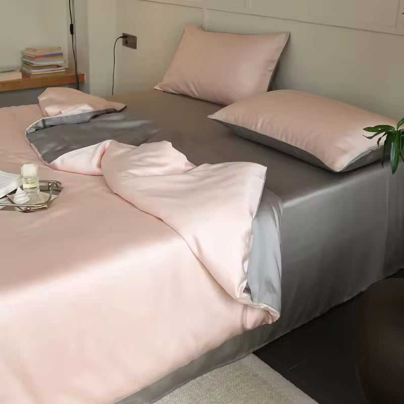 2-Piece 23 Momme Mulberry Silk Pillowcase Set – Envelope Closure (SB61)